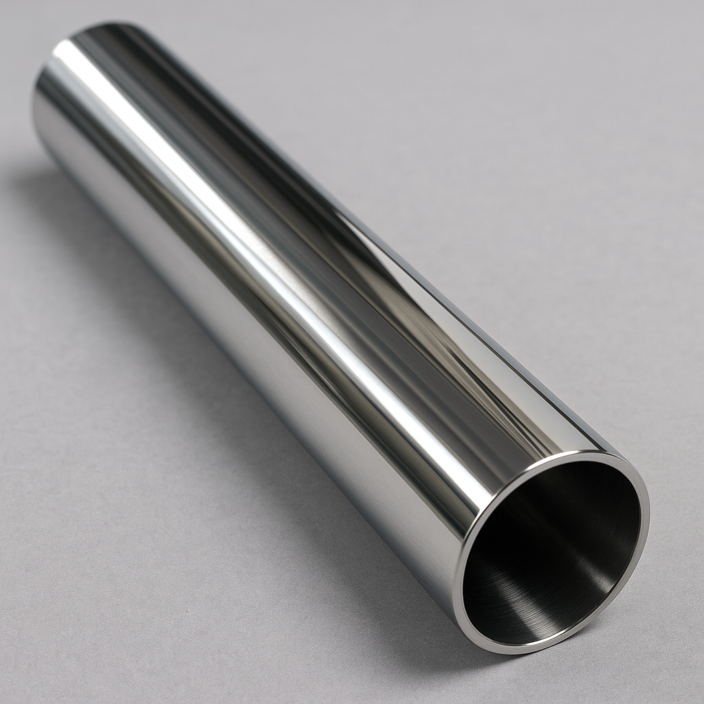 Electropolished stainless tube