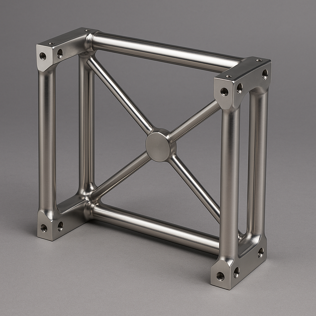 Electropolished frame