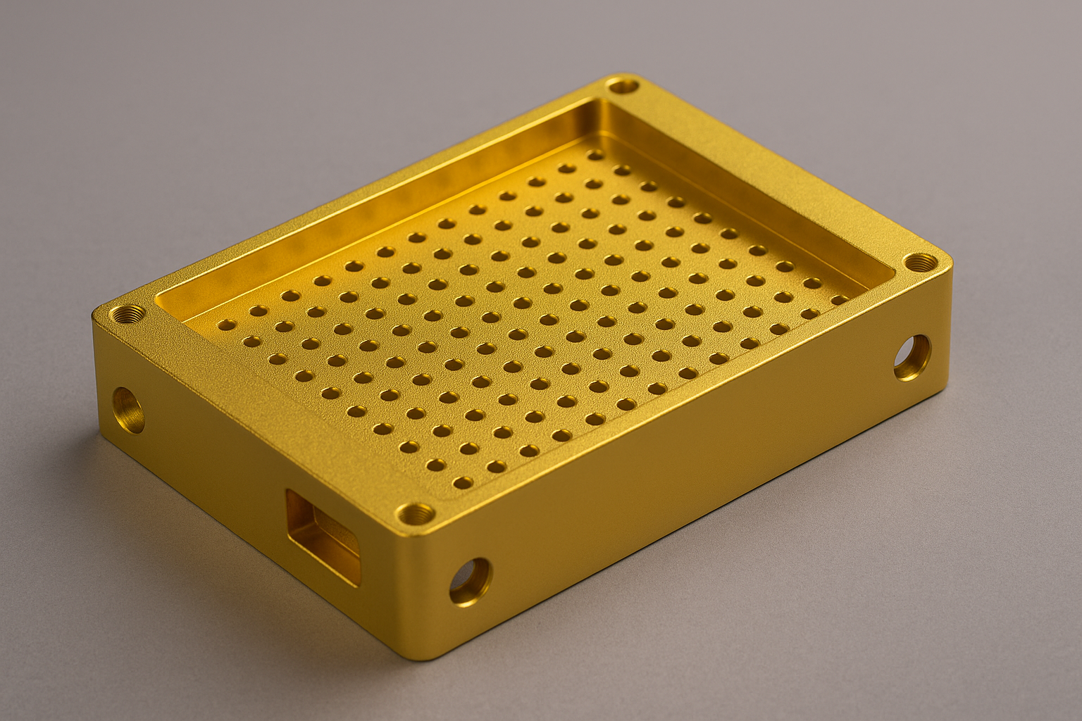 Gold plated connector